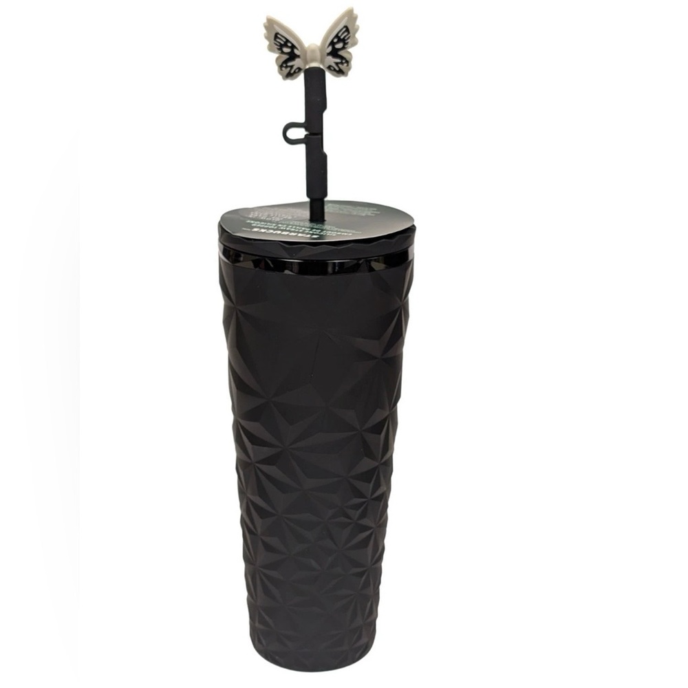 Starbucks Halloween 2025 Midnight Glow-in-the-Dark, Moth Straw Topper - New - Picture 5 of 9